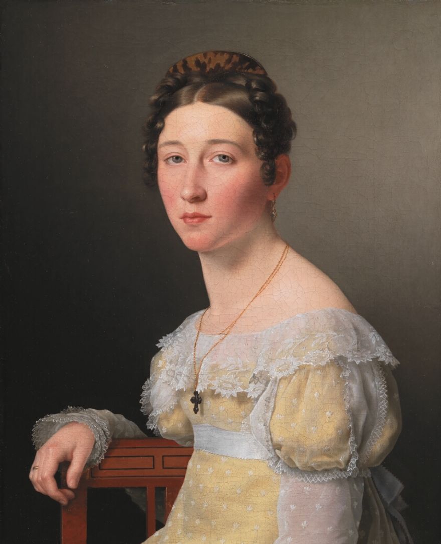 Portrait of Emilie Henriette Massmann, Betrothed of Frederik Wilhelm Caspar von...