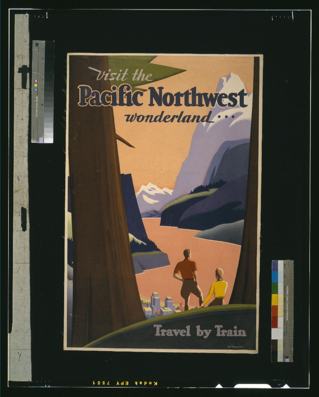 Visit the Pacific northwest wonderland... Travel by train