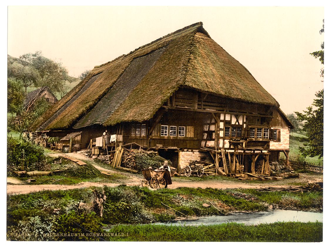 [A Peasant's house, Black Forest, Baden, Germany]