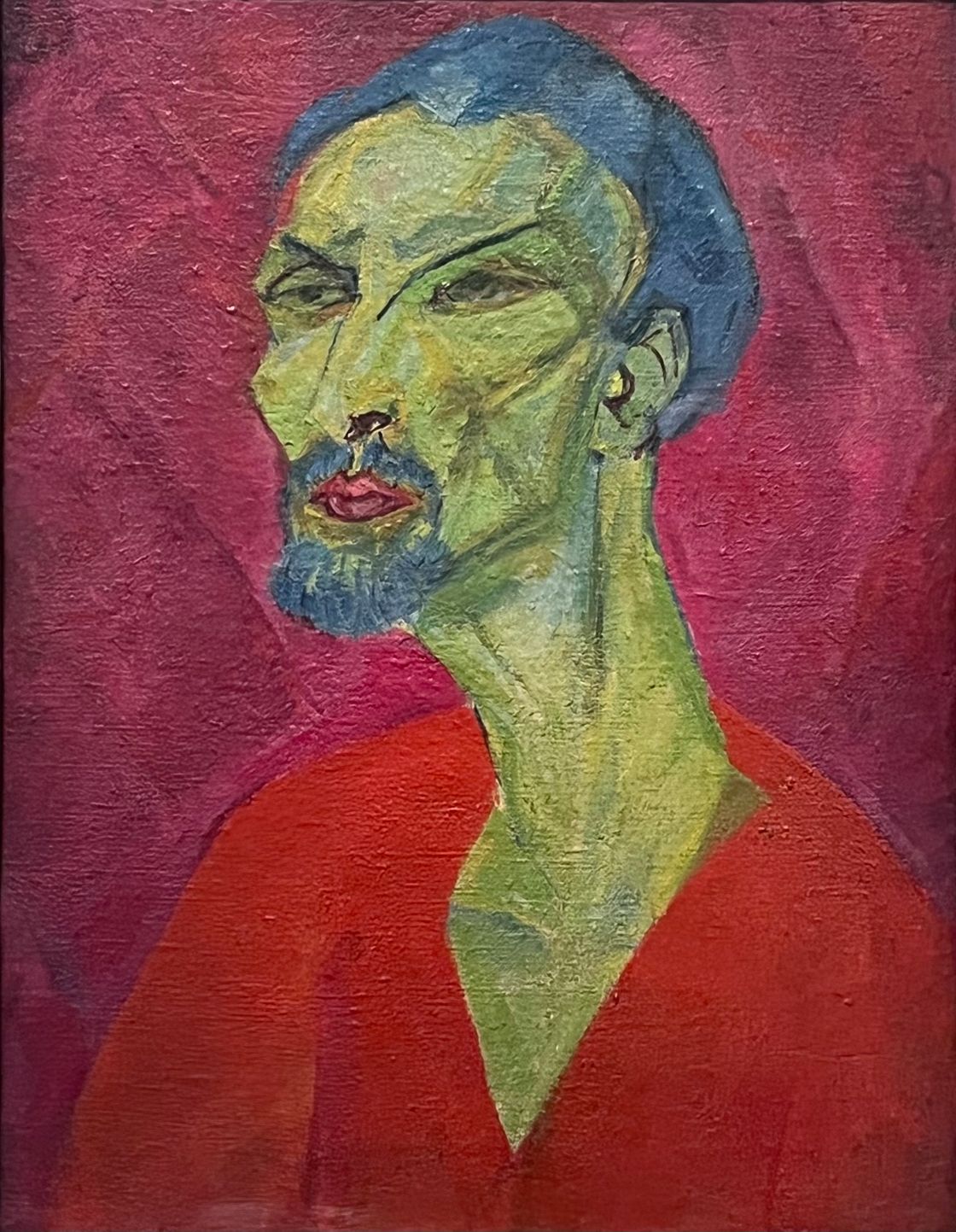 Male Portrait – Hanns Ludwig Katz ca. 1920