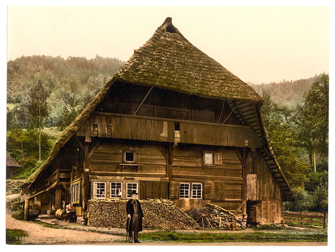 [A Peasant's house, Black Forest, Baden, Germany]
