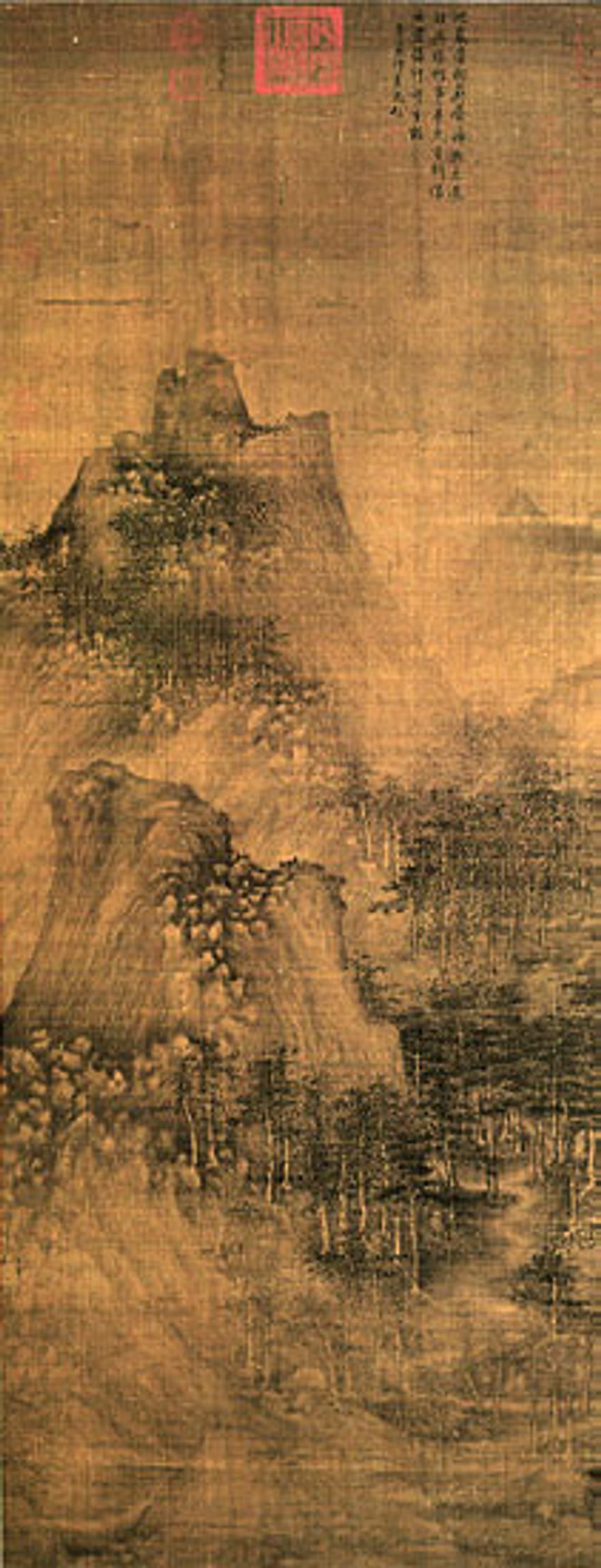 Layered Peaks and Dense Forests