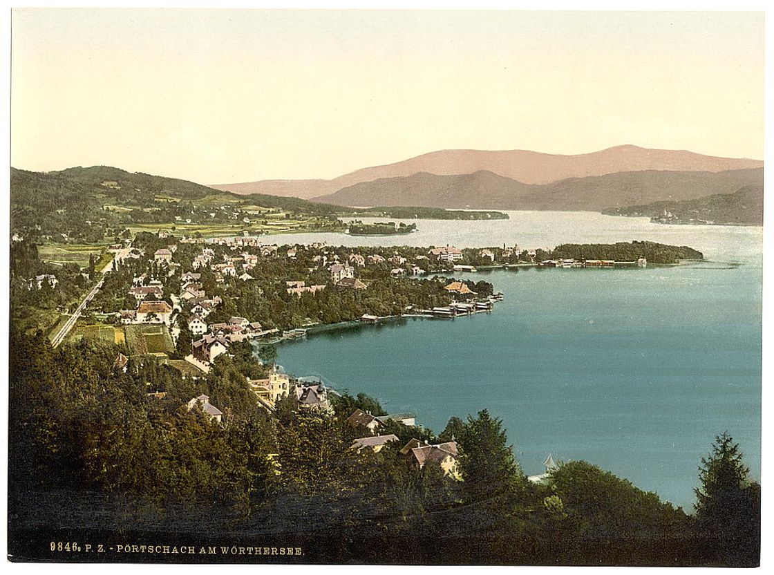 [Pörtschach on Wörthersee, Carinthia, Austro-Hungary]