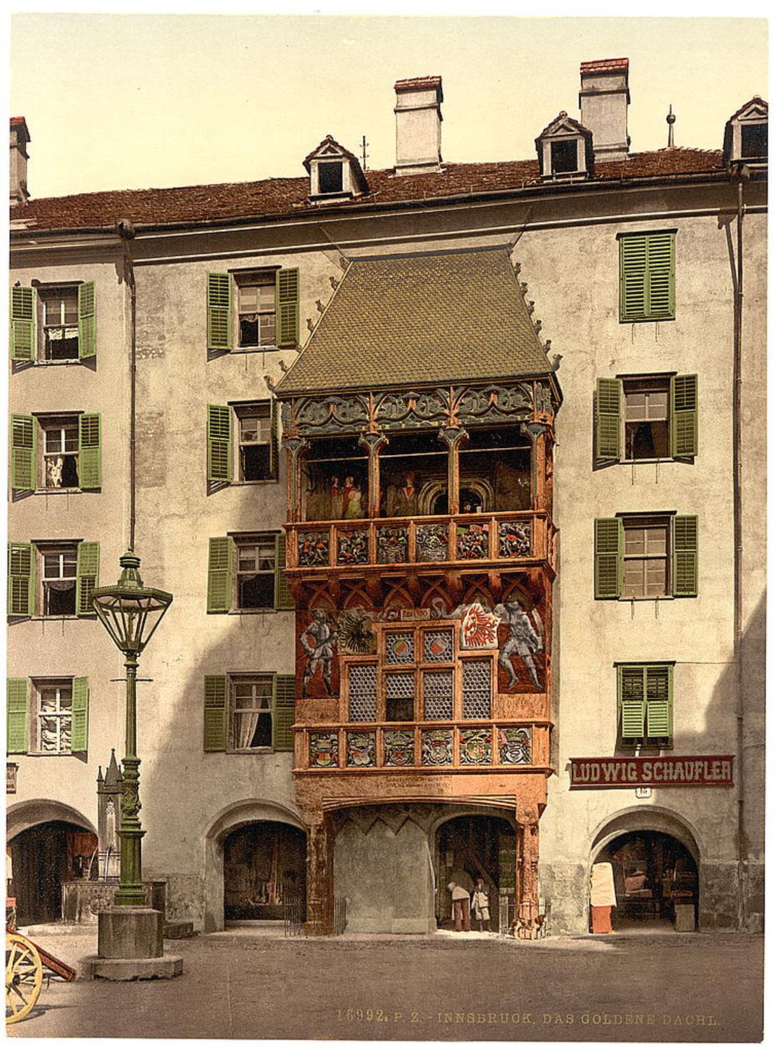 [Innsbruck, the Golden Porch, Tyrol, Austro-Hungary]
