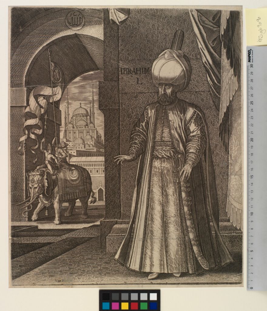 Portrait of Sultan Suleiman the Magnificent (standing)