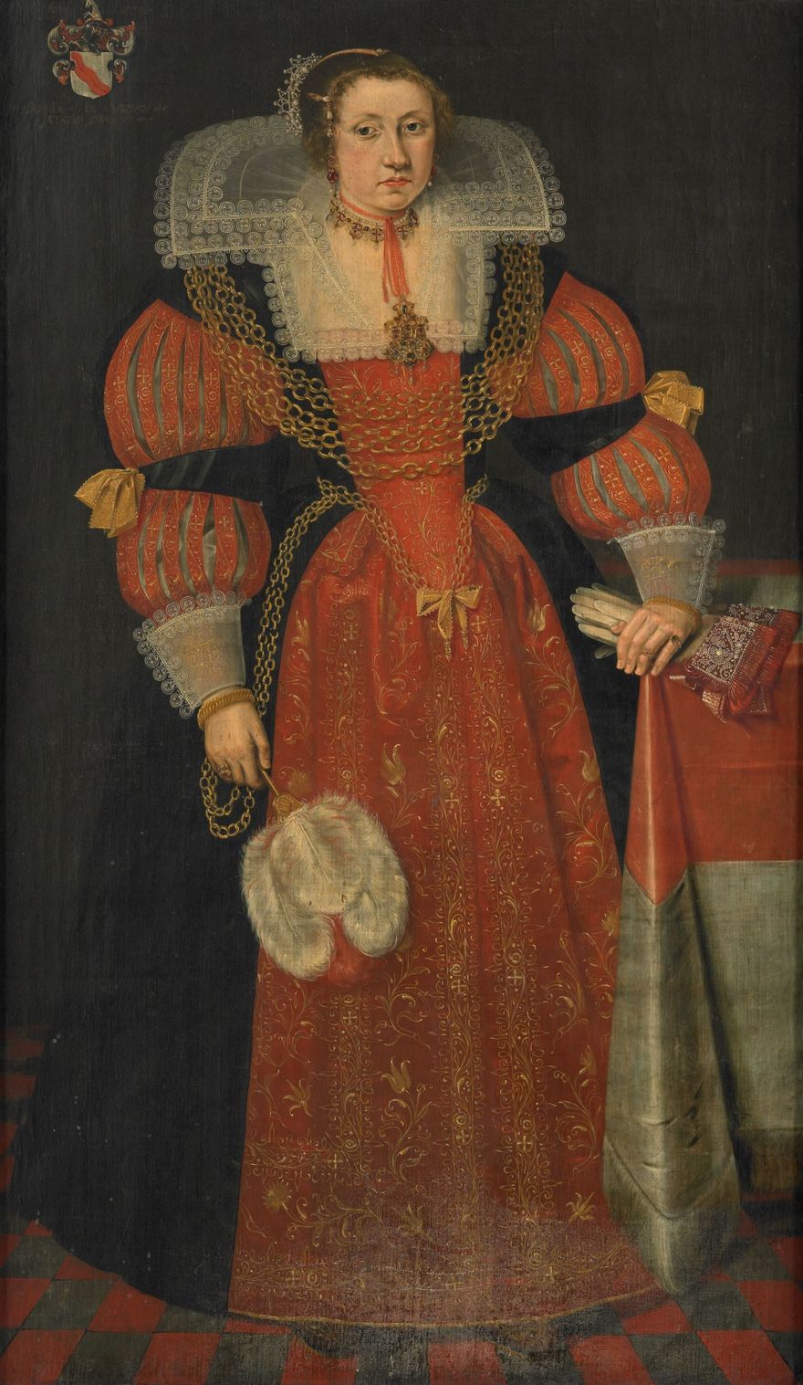 Portrait of Sophia de Vervou (c. 1613-71)