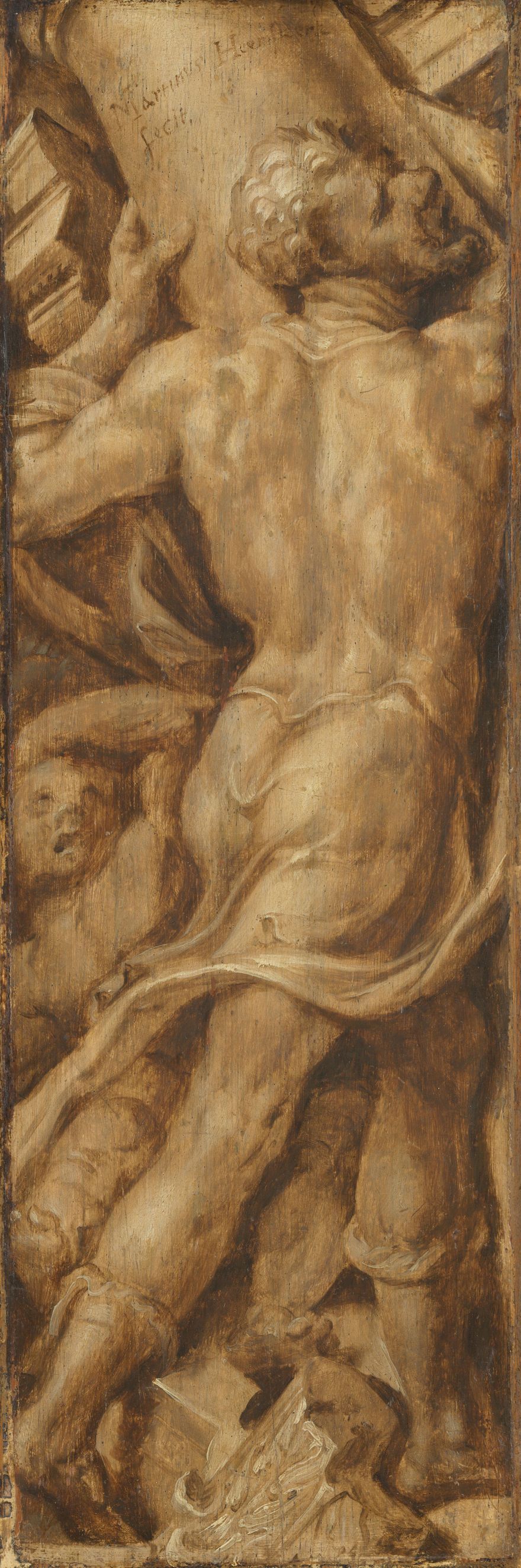 Samson Shattering the Pillars of the Temple