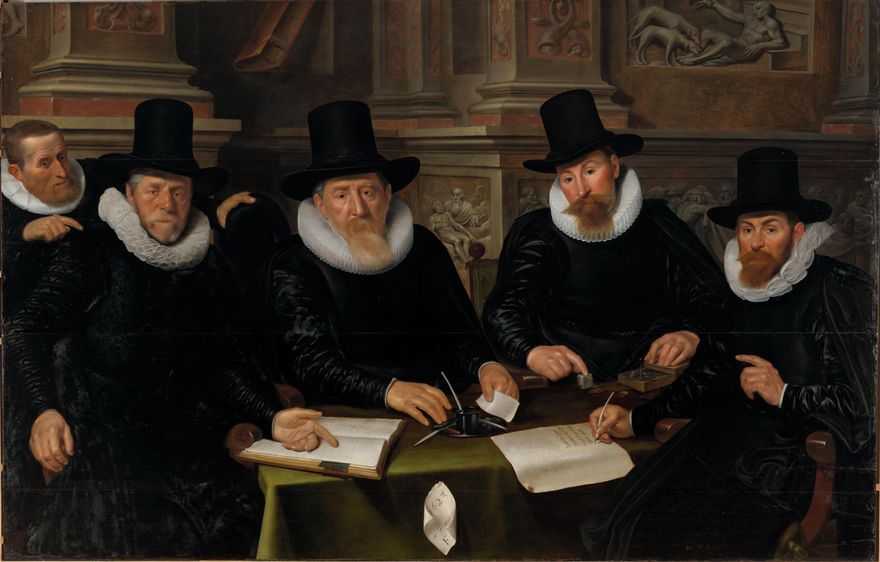 Four Regents and the ‘House Father’ of the Amsterdam Lepers’ Asylum