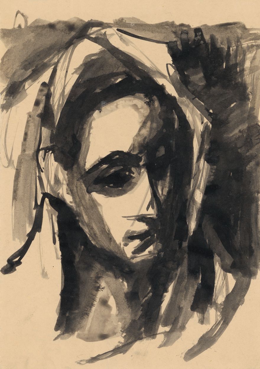 Ján Novák, Woman's Head