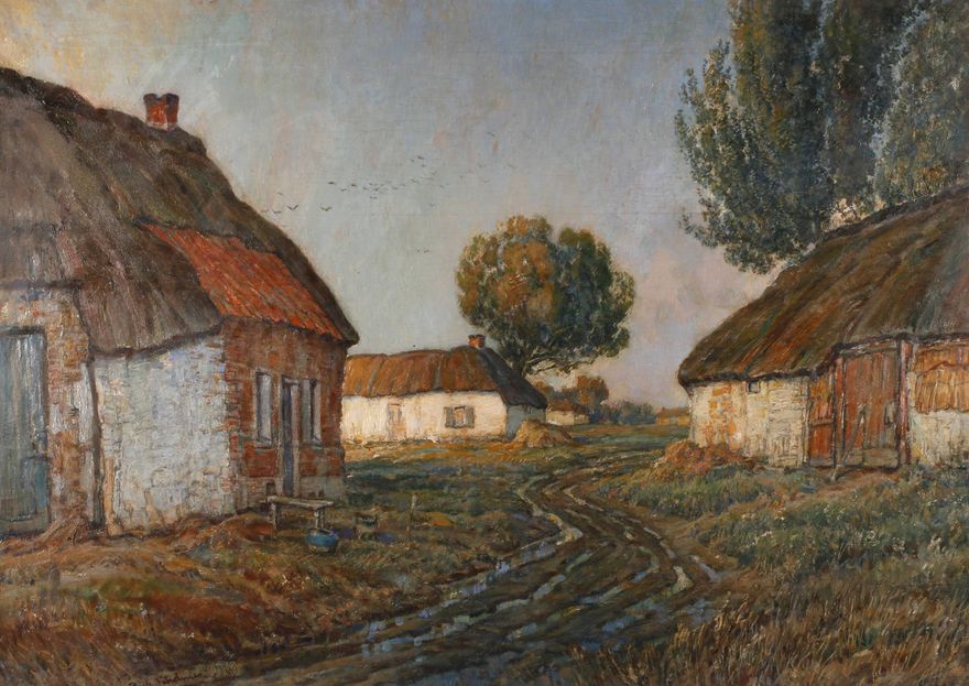 Richard Fehdmer - Abend nach einem regnerischen Tag, c. 1920