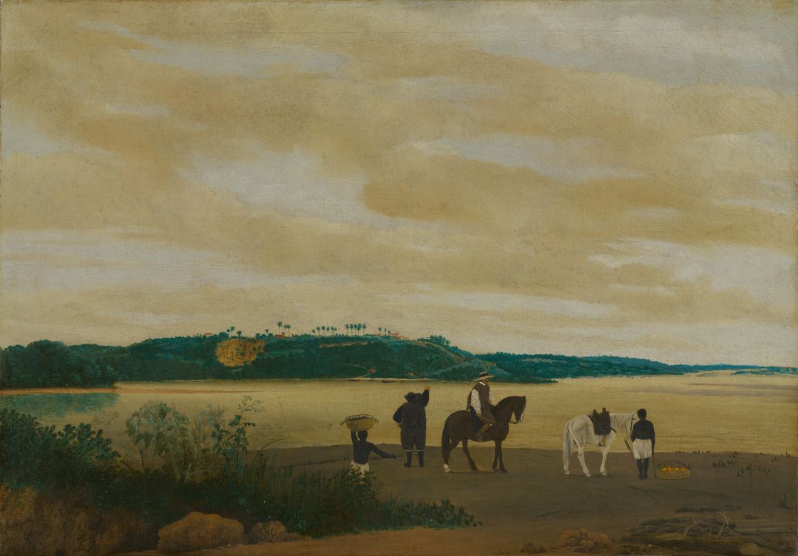 Gezicht op het eiland Itamaracá