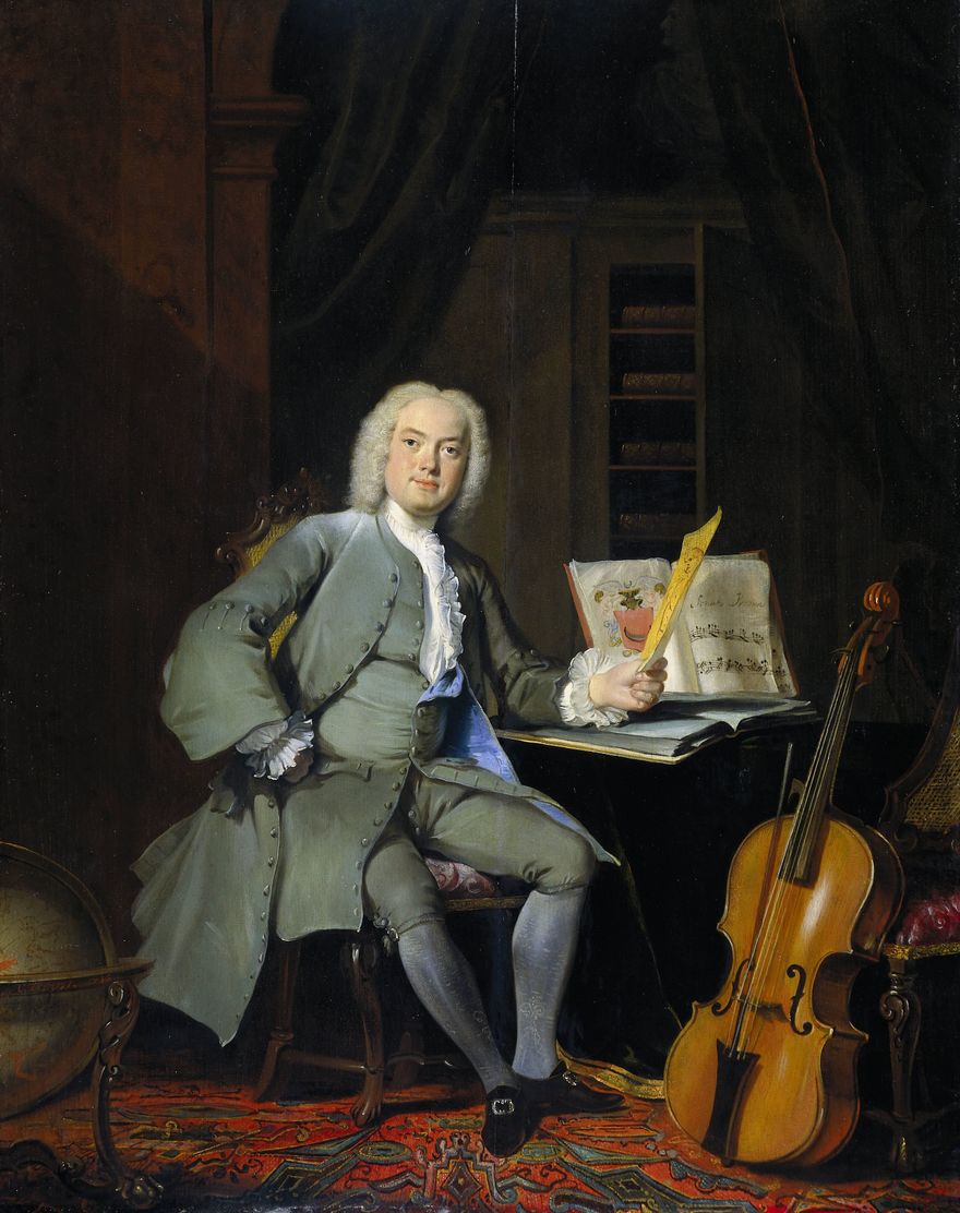 Portret van een lid van de familie Van der Mersch
