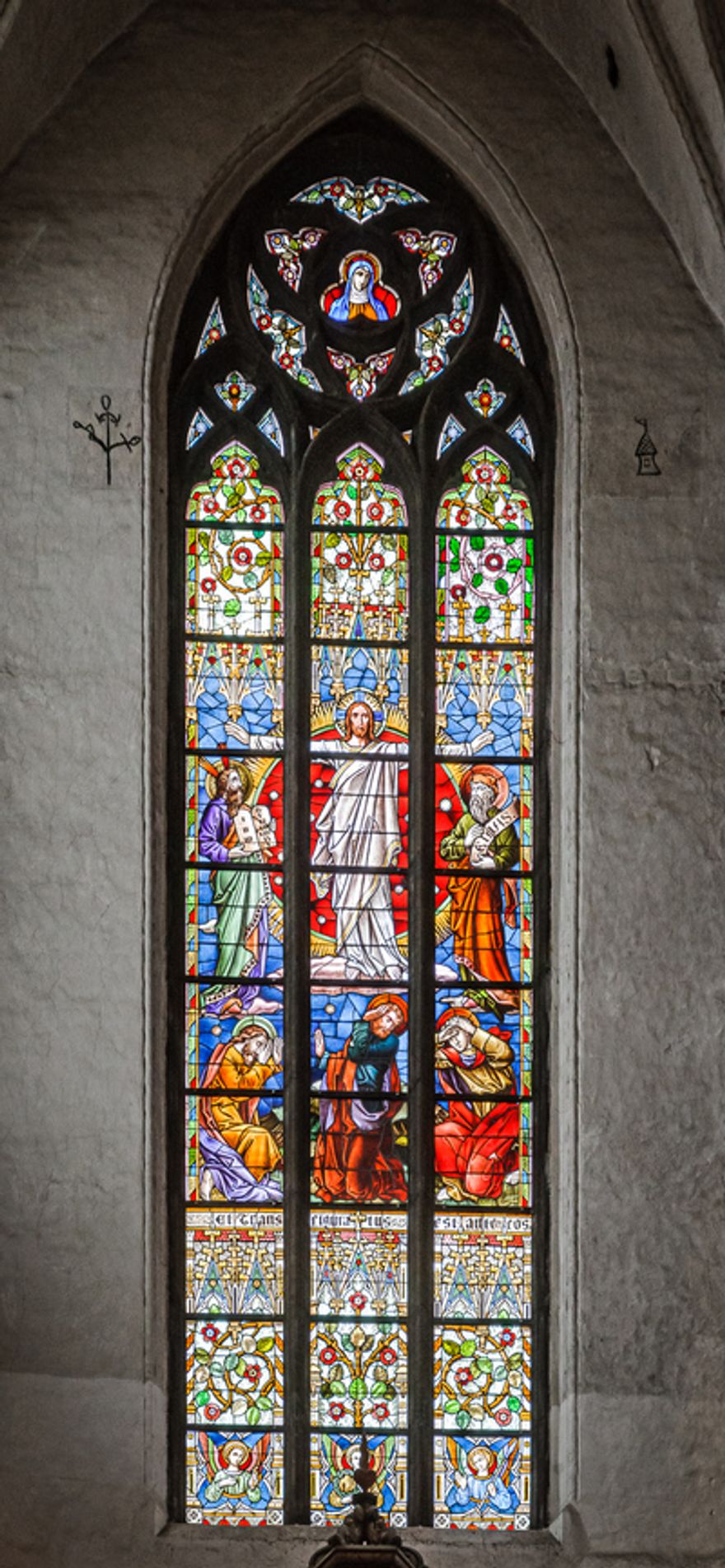 Toruń - katedra - witraż