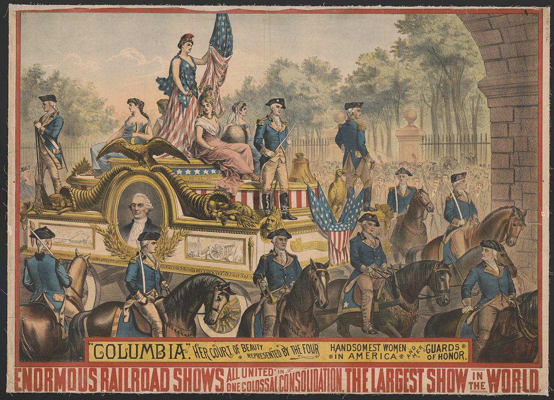 Enormous railroad shows all united in one consolidation